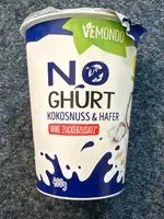 Noghurt Kokosnuss und Hafer