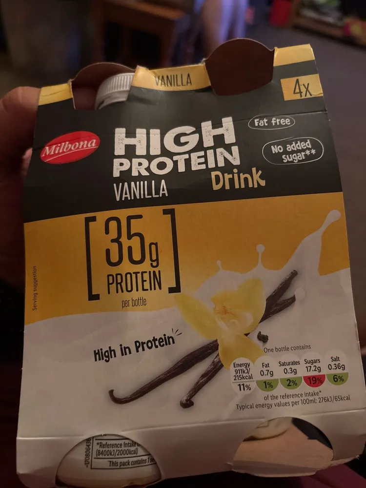 Vanilla Protein Drink