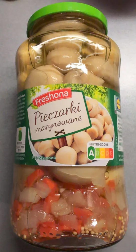 Pieczarki marynowane