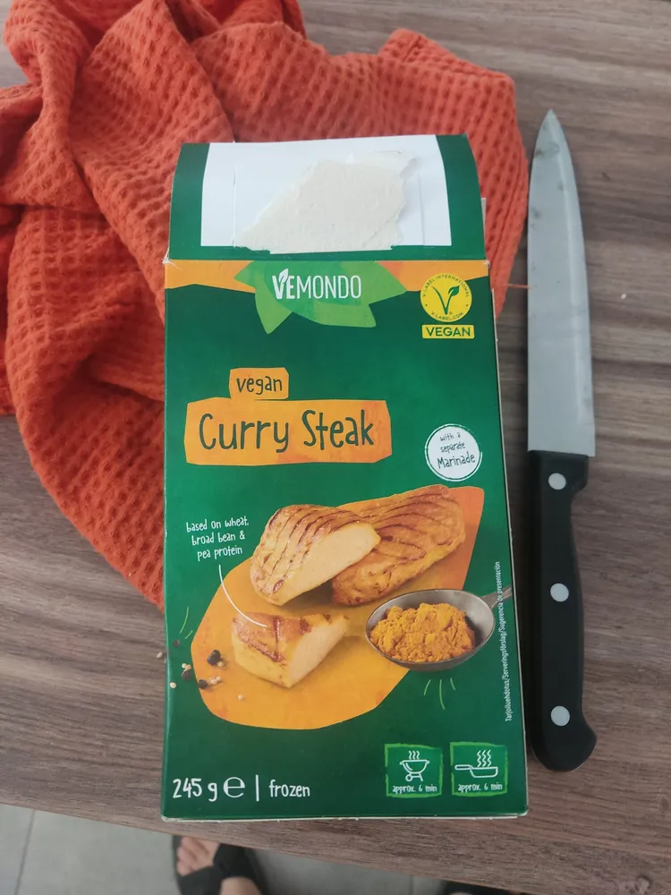 vegan Curry Steak
