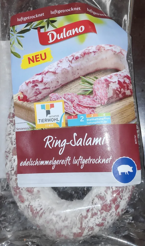 Ring-Salami, edelschimmelgereift, luftgetrocknet