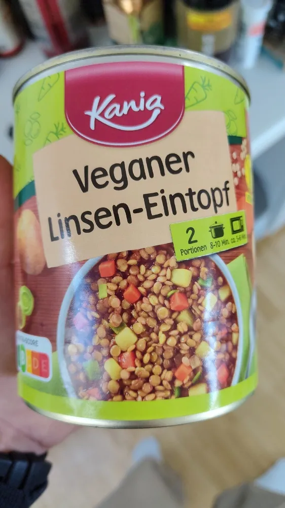 Veganer linseneintopf