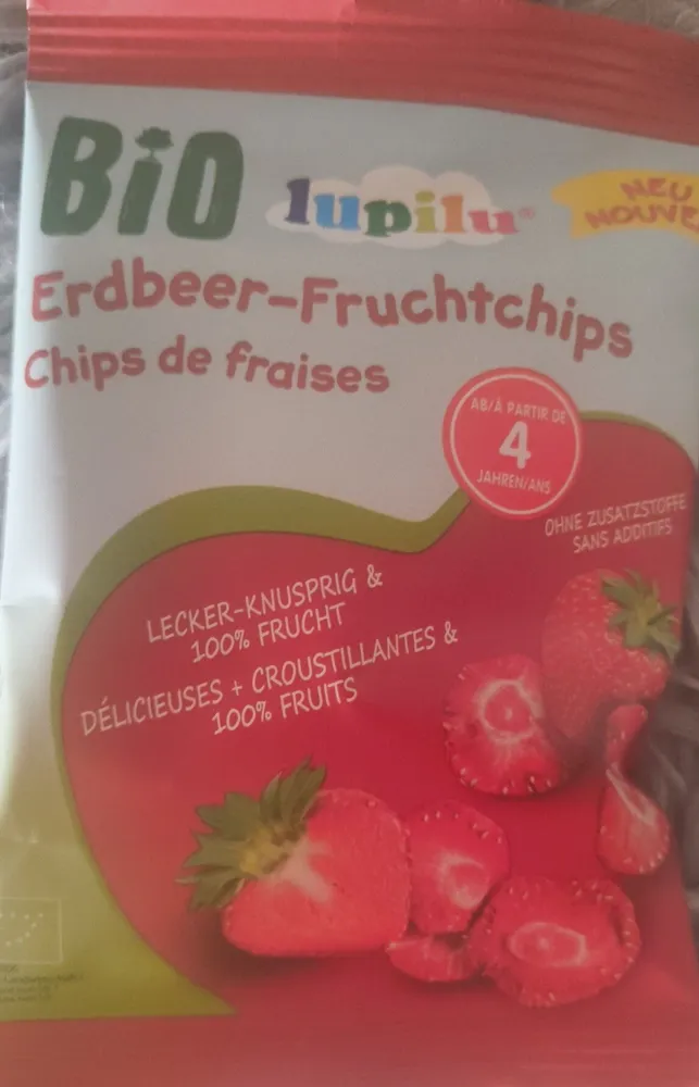 Erdbeer Fruchtchips