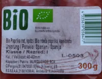 Bio Paprika rot, spitz