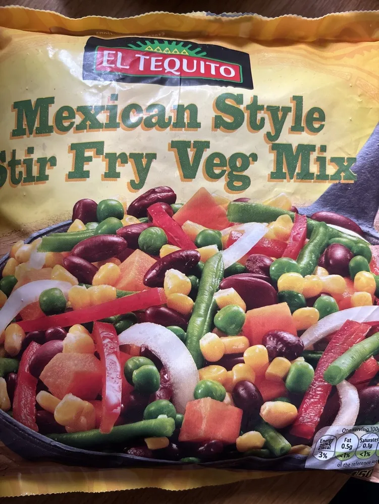 Mexican Style Stir Fry Veg