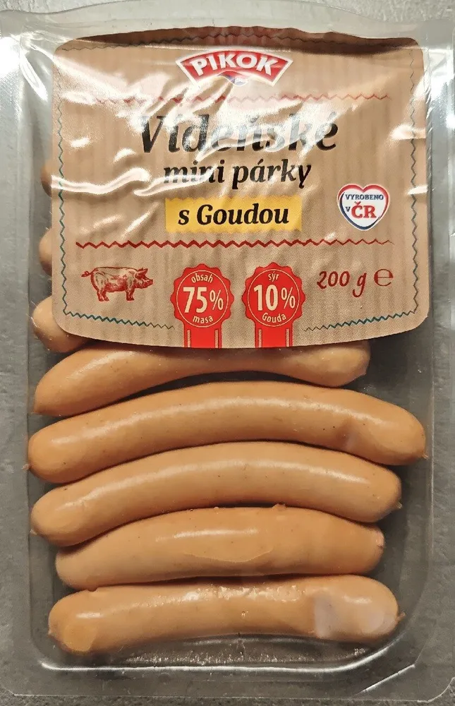 Vídeňské Mini Párky S Goudou