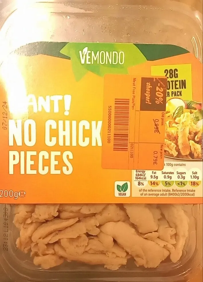 no chicken pieces