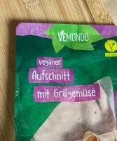 Veganer Aufschnitt mit Grillgemüse