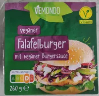 Veganer Falafelburger