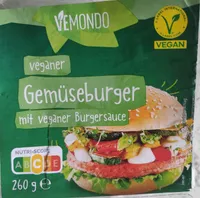 Veganer Gemüseburger