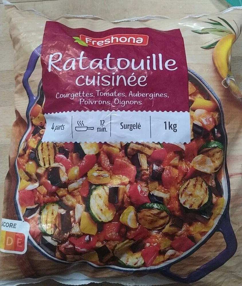 Ratatouille cuisinée