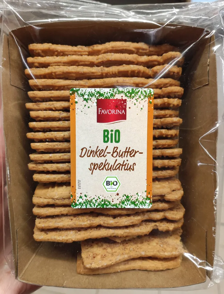 Dinkel-Butter Spekulatius