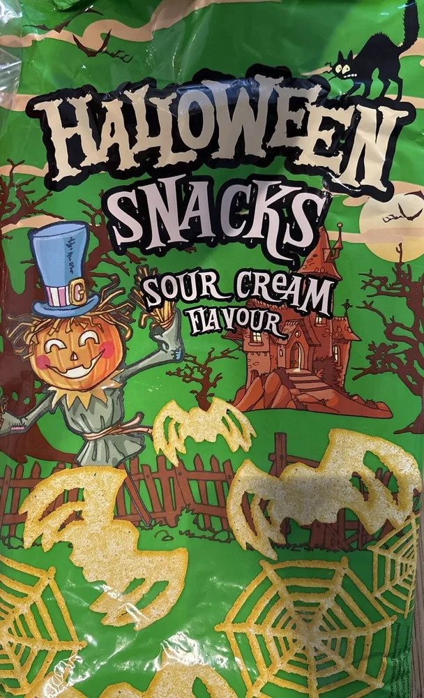 Halloween Snacks Sour Cream Flavour