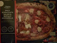 Spicy Schiacciata Salami & Buffalo Mozzarella Woodfired Soughdough Pizza