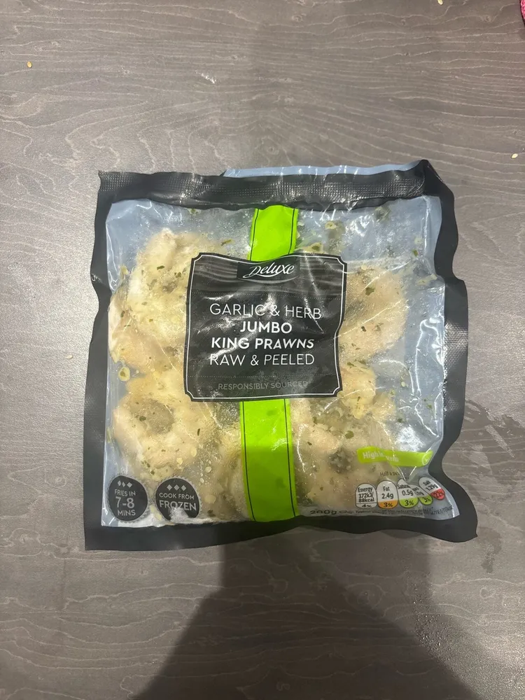 Garlic & Herb Jumbo King Prawns