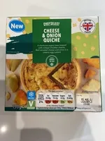 Cheese And Onion quiche