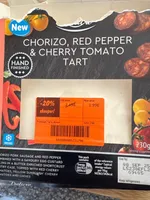 Lidl Chorizo, Red Pepper & Cherry Tomatoe Tart
