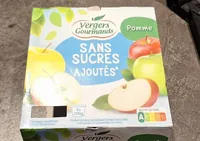 Purée  de pommes, sans sucres ajoutés