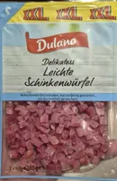 Leichte Schinkenwürfel