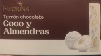 Turrón chocolate coco y almendras