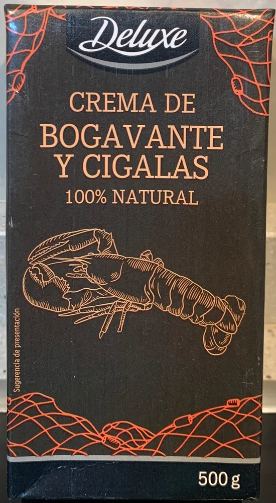 Crema de bogavante y cigalas