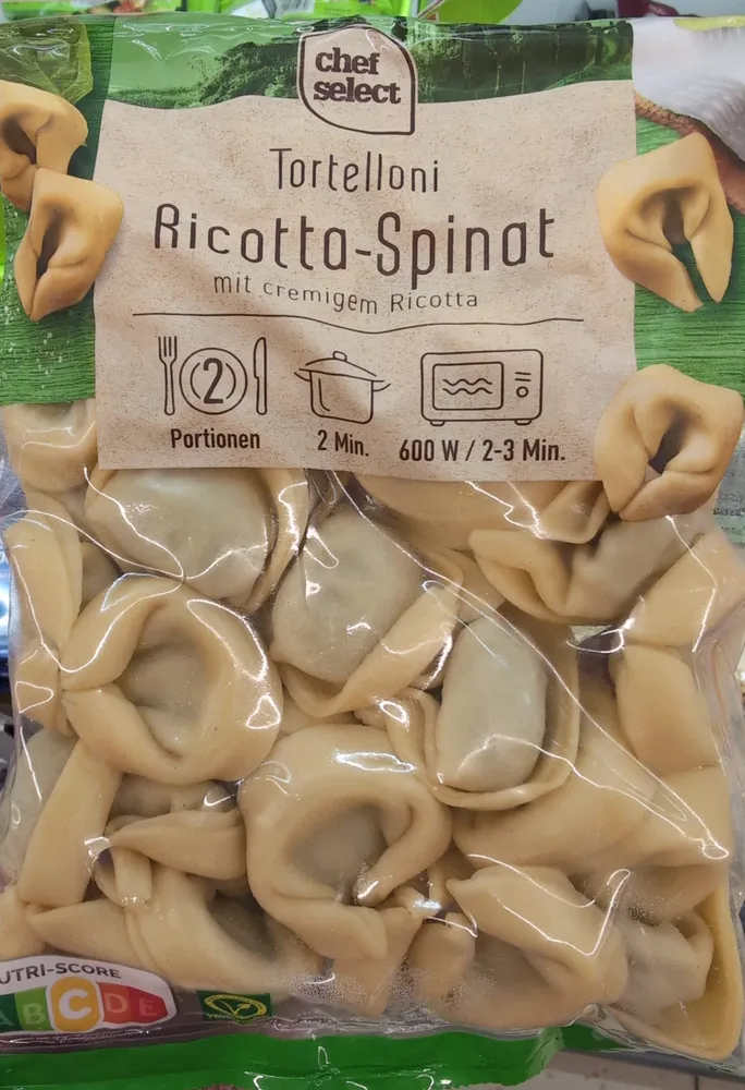 Tortelloni Ricotta Spinat