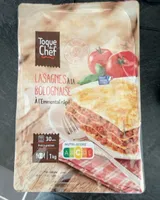 Lasagne à la bolognaise à l’emmental râpé