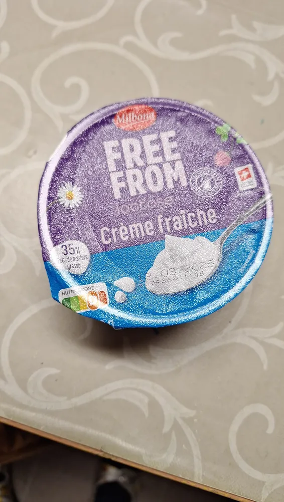 free from creme fraiche