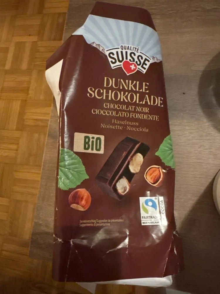 Chocolat Noir Noisette Bio