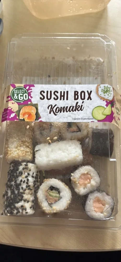 Sushi box komaki