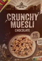 Crunchy muesli chocolate