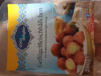 Geflügelfleischbällchen mit Ziegenfrischkäse-Honig-Füllung