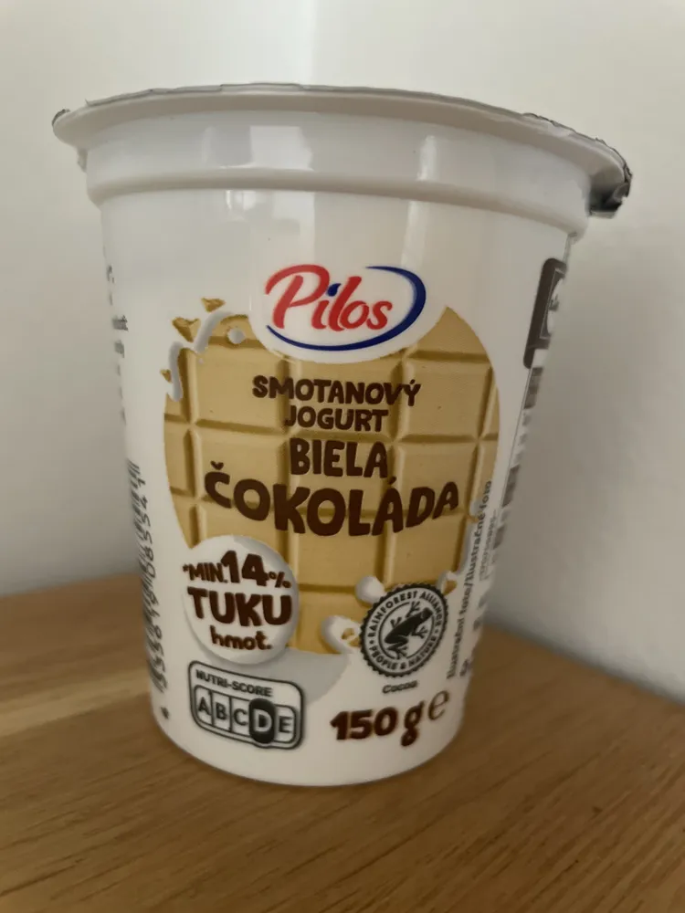 Smotanový jogurt Biela čokolada