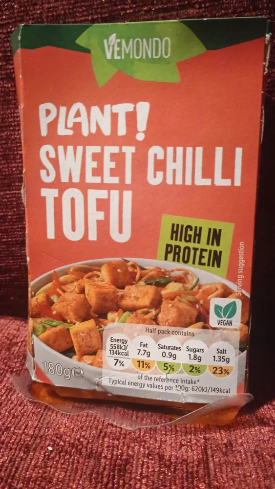 Sweet Chilli Tofu