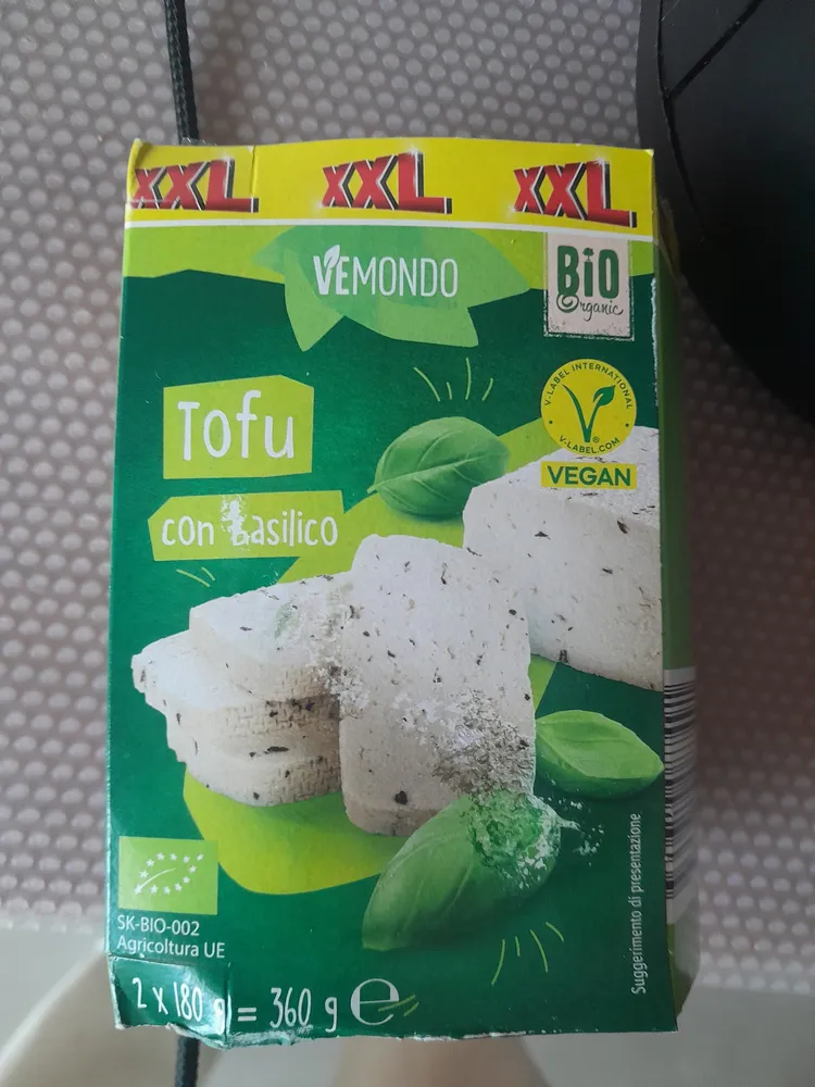 Tofu Con Basilico