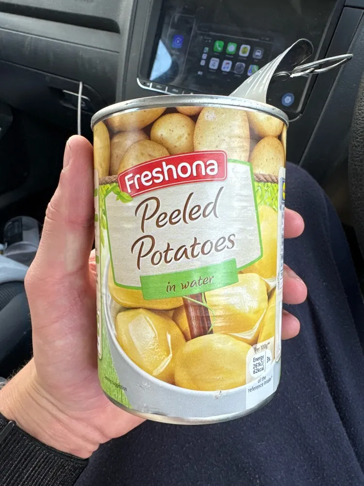 Peeled Potatoes