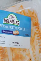 Emincés Poulet gyros