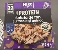 High Protein Salata De Ton Cu Fasole Si Quinoa
