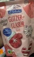 Glitzer Glasur Rot