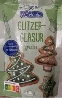 Glitzer Glasur grün