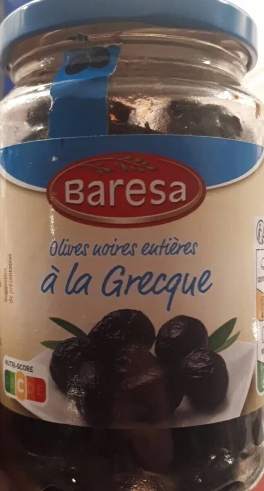 Olives Noires Entieres à la a Grecque