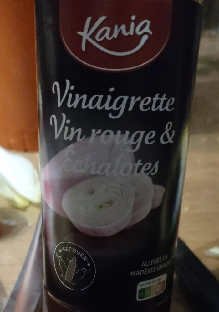 Vinaigrette Vin rouge & Échalotes