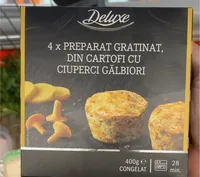 4 MINI POTATO GRATINS WITH CHANTERELLE MUSHROOMS