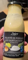 Velouté de poireaux au Saint-Jacques
