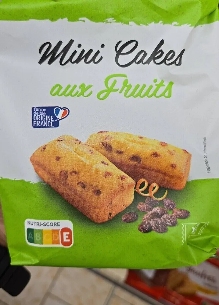 Mini cakes aux fruits