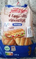 4 Baguettes viennoises NATURE