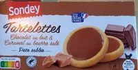Tartelettes chocolat au lait caramel au beurre salé