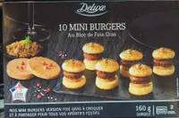 Mini burger bloc de foie gras