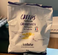 Chips cuites au chaudron nature