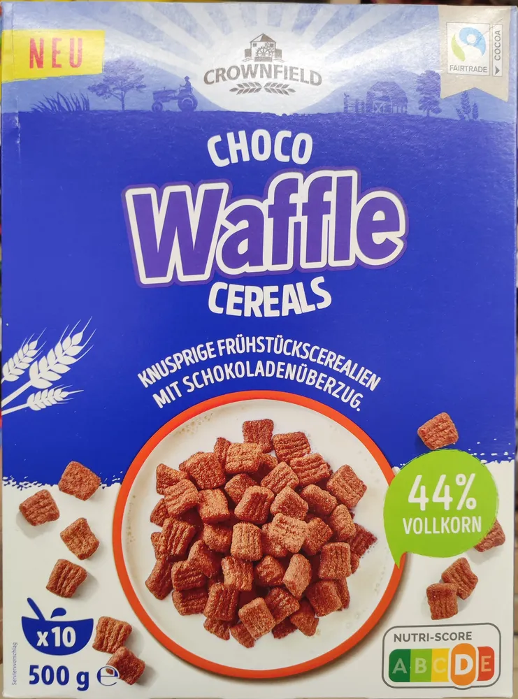 Choco waffle cereals